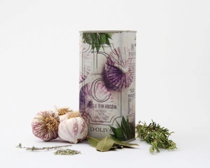 DO Purple garlic, thyme, bay leaf and rosemary 500 ml.