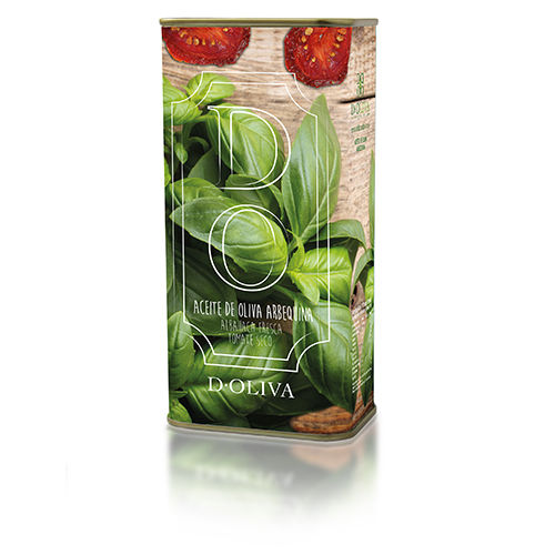 DO Fresh basil and sun-dried tomatoes 500 ml.