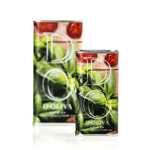 DO Fresh basil and sun-dried tomatoes 250 ml.