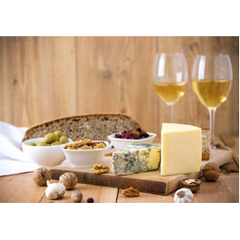 Local wine tasting paired with Chesses